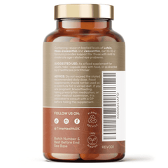 Time Health Lutein 10mg Meso-Zeaxanthin 10mg Zeaxanthin 2mg 120s