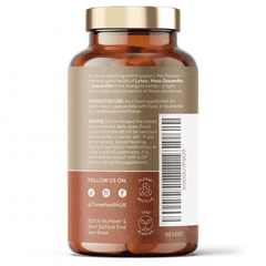 Time Health Lutein 30mg Meso-Zeaxanthin 10mg Zeaxanthin 6mg 120s