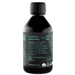 Lipolife LVC2 Vitamin C Unflavoured 240ml (Liposomal)