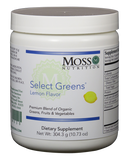 Moss Nutrition Select Greens (Lemon Flavour) - 304.3g