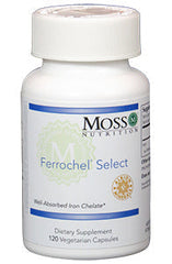 Moss Nutrition Ferrochel Select - 120 Capsules