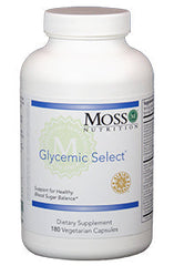 Moss Nutrition Glycemic Select - 180 Capsules