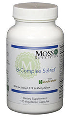 Moss Nutrition B Complex Select - 120 Capsules