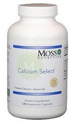 Moss Nutrition Calcium Select - 120 Capsules