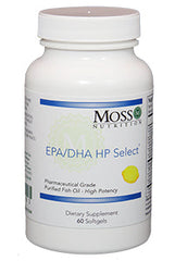 Moss Nutrition EPA/DHA HP Select (Lemon Flavour) - 120 Softgels