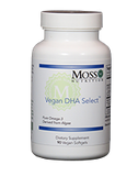 Moss Nutrition Vegan DHA Select - 90 Softgels