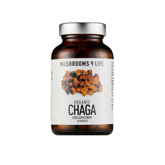 Mushrooms For Life Organic Chaga 60's Capsules