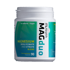 ITL Health MAGduo Magnesium Bisglycinate & Citrate Blend 90s