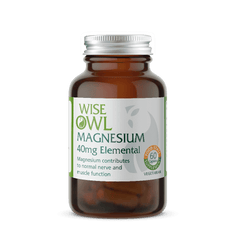 Wise Owl Magnesium 40mg 60s