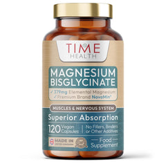 Time Health Magnesium Bisglycinate 120s