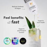 Zooki Magnesium Bisglycinate 2000mg Liquid Sachets Pineapple Flavour 30x17ml CASE