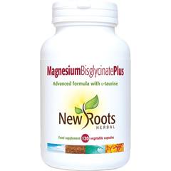 New Roots Herbal Magnesium Bisglycinate Plus 120s