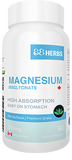 88Herbs Magnesium Bisglycinate 500mg - 90 Capsules