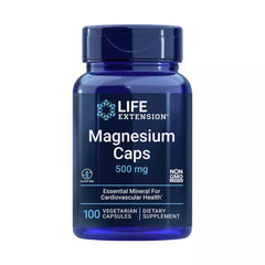 Magnesium Caps 500mg - 100 Capsules | Life Extension