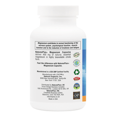 NaturesPlus Magnesium Capsules 120s