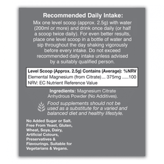 Health Aid Magnesium Citrate 200g