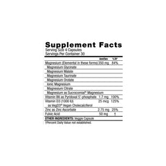 Magnesium ER - 120 Capsules | Mother Earth Labs