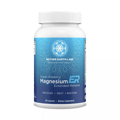 Magnesium ER - 120 Capsules | Mother Earth Labs