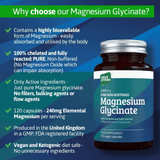 Nature Provides Magnesium Glycinate 120s
