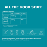 DR VEGAN Magnesium Glycinate 300mg 60s