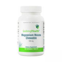 Magnesium Malate Chewable - 100 Chewable Tablets | Seeking Health