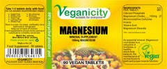 Veganicity Magnesium 100mg