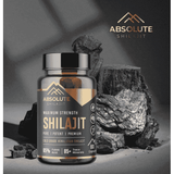 Absolute Shilajit Maximum Strength Shilajit 60s