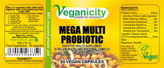 Veganicity Mega Multi Probiotic