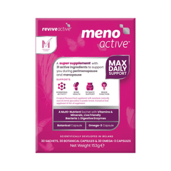 Revive Active Meno Active 30 Sachets, 30 Botanical Capsules, 30 Omega-3 Capsules