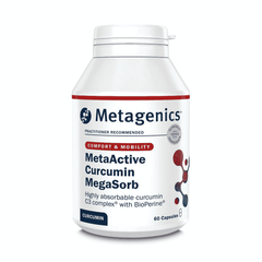 Metagenics MetaActive Curcumin Megasorb 60s
