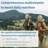 Igennus Methylated Multivitamin & Mineral for Woman 50+ 60s