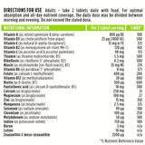Igennus Methylated Multivitamin & Mineral for Woman 50+ 60s