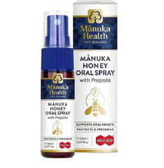 Manuka Health Products Manuka Honey Oral Spray with Propolis MGO400 20ml
