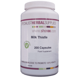 Specialist Herbal Supplies (SHS) Milk Thistle Capsules 200s