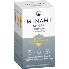 Minami MorEPA Platinum Elite + 1000IU Vitamin D3 60's