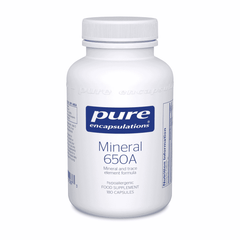 Pure Encapsulations Mineral 650A 180s