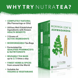 Nutratea Moringa Leaf & Ashwagandha 20s