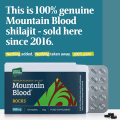 Nature Provides Mountain Blood® Rocks 120s