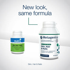 Metagenics Skin, Hair & Nails 60s (Formerly Nutri Adv. NUT-3202)