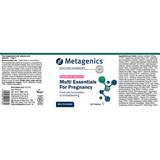 Metagenics Multi Essentials for Pregnancy 60s (Formerly Nutri Adv. NUT-3257)