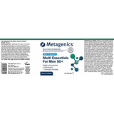 Metagenics Multi Essentials For Men 50+ 60s (Formerly Nutri Adv. NUT-3262)