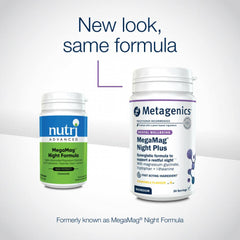 Metagenics MegaMag Night Plus 30 Servings (Formerly Nutri Adv. MegaMag Night Formula NUT-3361)