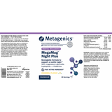 Metagenics MegaMag Night Plus 30 Servings (Formerly Nutri Adv. MegaMag Night Formula NUT-3361)