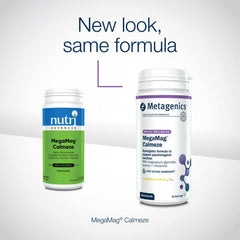 Metagenics MegaMag Calmeze Chamomile 262g (Formerly Nutri Adv. NUT-3362)