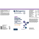 Metagenics MegaMag Energen Plus Orange 220g (Formerly Nutri Adv. NUT-3367)