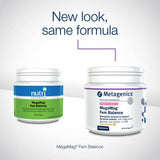 Metagenics MegaMag Fem Balance Citrus Orange Flavour 306g (Formerly Nutri Adv. NUT-3369)