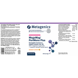 Metagenics MegaMag PeriMeno Plus 175g (Formerly Nutri Adv. NUT-3370)