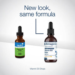 Metagenics Vitamin D3 Drops 1000iu 30ml (Formerly Nutri Adv. NUT-3400)