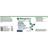 Metagenics ProbotiX Daily 5 Live 30s (Formerly Nutri Adv. NUT-3407)