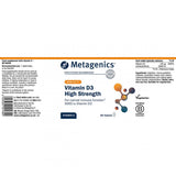 Metagenics Vitamin D3 High Strength 60s (Formerly Nutri Adv. NUT-3450)